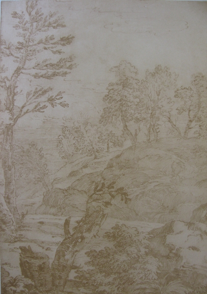 Landscape with Trees and a River
